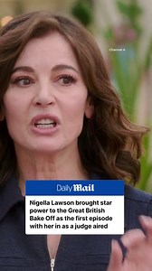 Nigella Lawson brings star power in first Bake Off show as judge