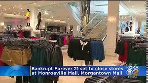 The Forever 21 Stores At Monroeville Mall And Morgantown Mall Are Set To Close Due To Bankruptcy.