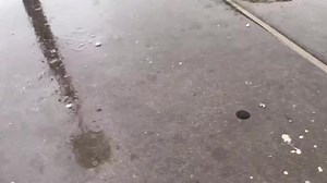 Summer Hail Showers Las Vegas