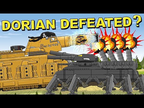"Was the American Dorian defeated?" Cartoons about tanks