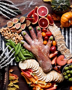 Frankenstein's Arm Charcuterie Tray is an easy but impressive appetizer! | Tasty