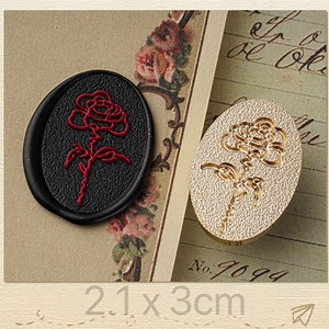 Wax Seal Stamp / Wedding Sealing Wax Stamp / Custom Wax Stamp / Wedding Invitation Stamp / Custom Wax Seal Stamp / Matt Finish Rose Stamp - Etsy Australia