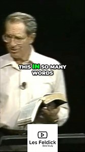 1.8K views · 53 reactions | Les Feldick Bible Study on Reels | Facebook