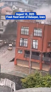 flash flood west of Dubuque, Iowa#flood #flashflood #disaster #severeweather #weather #news #major #Dubuque#Iowa#USA #foryou #viral | News JohnDuc