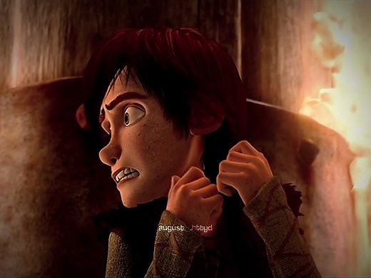 run hiccup!! #hiccuphaddock #hookfang #dragons #httyd #fy #foryou @