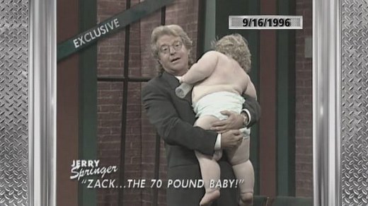 In today's #EpicSpringer #Throwback, we revisit 1996 when Jerry meets a 70-pound baby! | The Jerry Springer Show