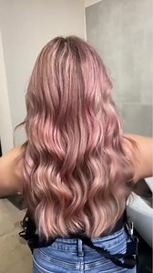 4.6K views · 29 reactions | Can you tell we have a favorite color this summer… Try out our pink lemonade pigmented shampoo to participate in the pink trend (temporarily)!! What does it do?  gives blonde hair a pink tone  cleanses and conditions the hair  lasts only a few washes Tag someone that needs to try this! #pinklemonade #pinkhair #summerhair #pinkproducts #milkshakeusa #milkshakehair | Milk Shake North America | Facebook