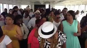 Pam the Funkstress has the boat Wobblin'!! Beats n Eats! | 102.9 KBLX