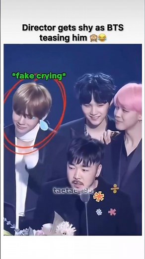 Director gets shy as BTS teasing him🙈😂
