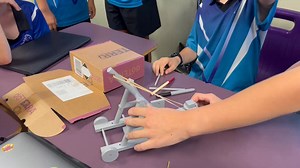 2.9K views | Future engineer and STEM Academy student, Tonda, has unveiled his catapult design!  He designed, iterated, and 3D printed this impressive prototype—watch it in action!  #STEM #3DPrinting #FutureEngineer | Meridan State College | Facebook