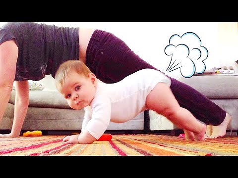 Try Not To Laugh : Funny Babies Fart Everywhere | Funny Baby Videos