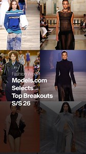 The Models.com Top Breakouts Spring/Summer 2026 list hosts exceptional talents who have already graced at least one full show season and significantly marked top-ranked runways. Dive deeper into their journey by clicking the link in bio and heading to Models.com Top Breakouts Alex Shibaeva @alexshibaeva Ana Beatriz Cortes @anabeatrizcortes_ Ana Plisnic @ana.plisnic Asako Sato @asako_____a Coco Palmer @thecocopalmer Evie Nopere @evienopere2 Faith Johnson @faith__johnson Iasmin Reis @with.iasmin J