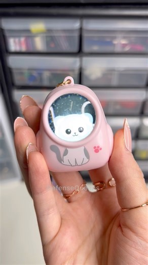 6.3K views · 126 reactions | Space cat keychain #selfdefense #selfdefensekeychain #catsofinstagram #safetytips #catlover #satisfyingvideo #satisfying #asmrsounds #asmrvideo #satisfyingasmr #oddlysatisfying #relaxingvideos #anxietyrelief #fyp #viralreels #asmr #trendingreels | Defense Queens Keychains | Facebook