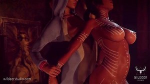 ❤️ Holloween 2021 - Extended Version ❤️ [Wildeer Studio] ❤️ 3D Hentai ❤️