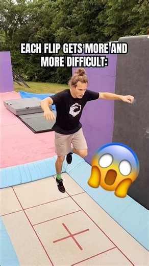 EVERY FLIP GETS MORE AND MORE DIFFICULT! 😱