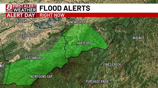 The National Weather Service issued a Flash Flood Warning. More info: wvlt.tv/weather and in the WVLT First Alert Weather app. | Meteorologist Heather Haley
