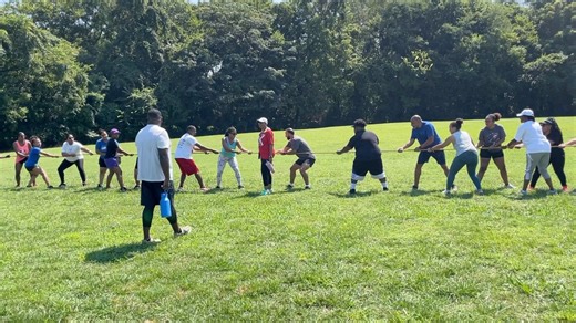 LIFE GROUPS! Adult Field Day Believers Faith Fellowship (BFF) Barfield Park! Let’s just say… get those hot bath soaks and after work out stretches going!!!! What a beautiful day! Don’t forget to sign up for the BFF LIFE GROUPS!! #BFFchurch #transforming #fellowship #AdultFieldDay | Believers Faith Fellowship (BFF)