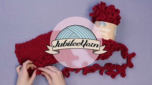 JubileeYarn Fun Finger Pride Loops Yarn - Jumbo Loop Yarn - 100g/Skein - Kroczaleski - 3 Skeins