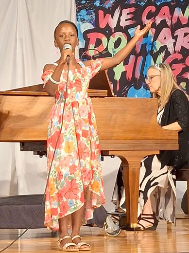 Here's a little bit of Joy to brighten your day. My sweet girl sang How Far I'll Go (from Moana) by @lin manuel miranda in her spring recital. She sang it beautifully! Please drop a 🩷 in the comments for my baby. #fyp #joy #moana #disneyprincess #recital @Bledsoejr @deeone2watch @Jay