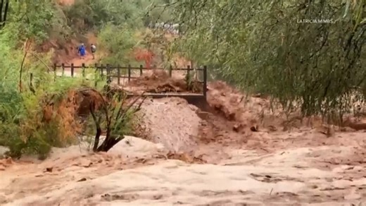 Search underway for missing Arizona women swept away in Grand Canyon flash flood