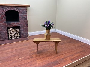 Dollhouse Miniature Iris: Hand-turned Spalted Maple Vase, Paper Flowers - Etsy