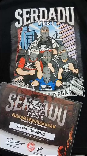 Serdadu Fest Nusantara: Kaos dan Desain Terbaru