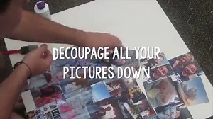 4.7K views · 78 reactions | This DIY photo collage board would make for a great graduation present! Watch the tutorial on our YouTube channel >> https://www.youtube.com/watch?v=ss3uUWd-jFM | AllFreeHolidayCrafts | Facebook