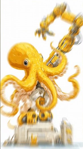 Octopus technology warehouse #uniquefacts #funnyfacts #shorts #youtubeshorts