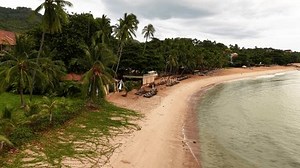 Drone Aérien montrant la plage de : vidéo de stock (100 % libre de droit) 3903545701 | Shutterstock