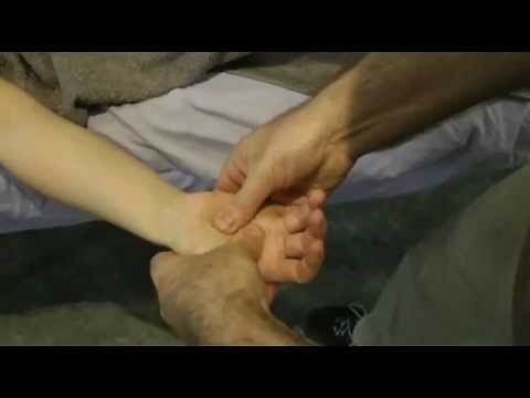 hands & palms massage technique and demonstration