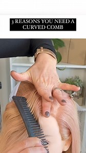 3.7K views · 26 reactions | 3 reasons why you need a curved comb:​​​​​​​​​#HairEssentials #CurvedCombMagic #LornaEvansHair | Lorna Evans Education | Facebook