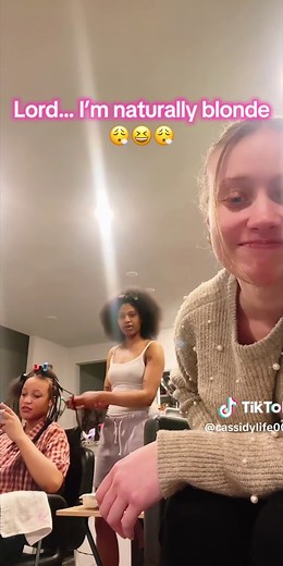 A Family Night Out for Hair Fixing