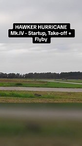 2.6K views · 23 reactions | HAWKER HURRICANE Mk.IV - Startup, Take-off + Flyby #hawker #hurricane #mkiv #startup #takeoff #flyby #airforce #airplane #aircraft #fyp #fypシ #foryou #foryoupage | Aerial Warriors | Facebook