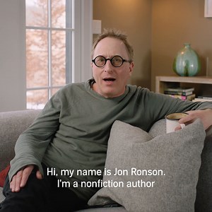 Hear it from Jon Ronson himself - this is why you should listen to The Debutante, out on Audible now 🎧 | Audible