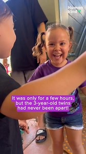 85K views · 3K reactions | Watch what happens when twin toddlers see each other again after being apart for the very first time. #humankind #goodnews #kindcore | The News-Press (Fort Myers and Cape Coral) | Facebook