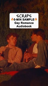 Wanna hear 5 Free Minutes of the SCRAPS Novel & Audiobook?! 📚🎧 Here's the @audible sample some visuals from our Gay Romance Short film. Full Audiobook Out Now! #mlm #romance #books | Matthew Francis