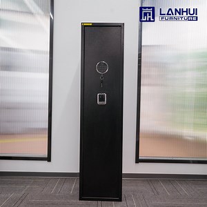 [Hot Item] Steel Long Gun Storage Safe Box Cabinet Secure Key Lock