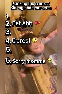 Ranking the funniest kid rage bait moments 😅😂