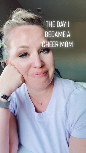 And team rep, and and and, etc. …anything for my girl. #cheermom