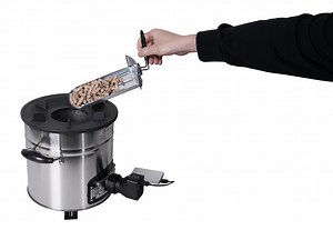 [Hot Item] Most Efficient Big Firepower Camping Cast Iron Top Pellet Fan Stove