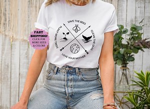 Earth Day T-shirt, Save the Planet, Eco Friendly Design - Etsy Australia