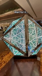 9.4K views · 56 reactions | Step into infinity. @anthonyjamesstudio mesmerizing LED ‘Portals’ blend art, math, and light into hypnotic symmetry. #DigitalArt #Portals : @pink_plankton | Matador Network | Facebook