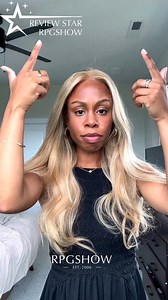 RPGShow customer review! Feeling like a natural blonde queen with her...