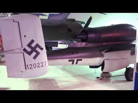 HD Heinkel He 162 Volksjäger jet fighter German Luftwaffe WW2