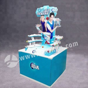 [Hot Item] Supermarket Paper Cardboard Pallet Display Rack Exhibition and Advertising Equipment