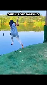 85K views · 22 reactions | Fly or Fall Epic Rope Swing Challenge! | Daily Movi Video | Facebook