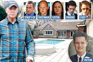Michael Barrymore and his seven pool party guests STILL linked to the rape and murder of Stuart Lubbock, cops reveal