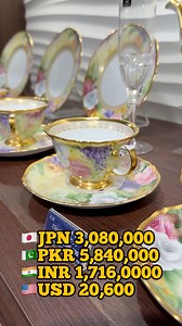 101K views · 2.1K reactions | 6,000,000 Rupees ka Japanese Tea Set | Noritake Crockery in Japan | Umer in Japan | Facebook