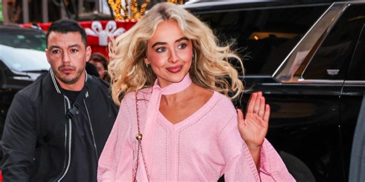 Sabrina Carpenter put a winter spin on the micro miniskirt in New York City