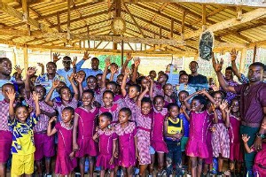 Founder of East Legon Football Academy supports BECE graduates